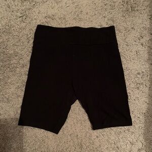 Black Wild Fable Large Biker Shorts